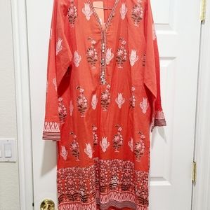 Pure cotton lawn kurti Khaadi Pret